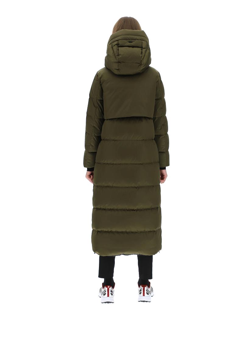 Daunenmantel schwarz wasserdicht - 6