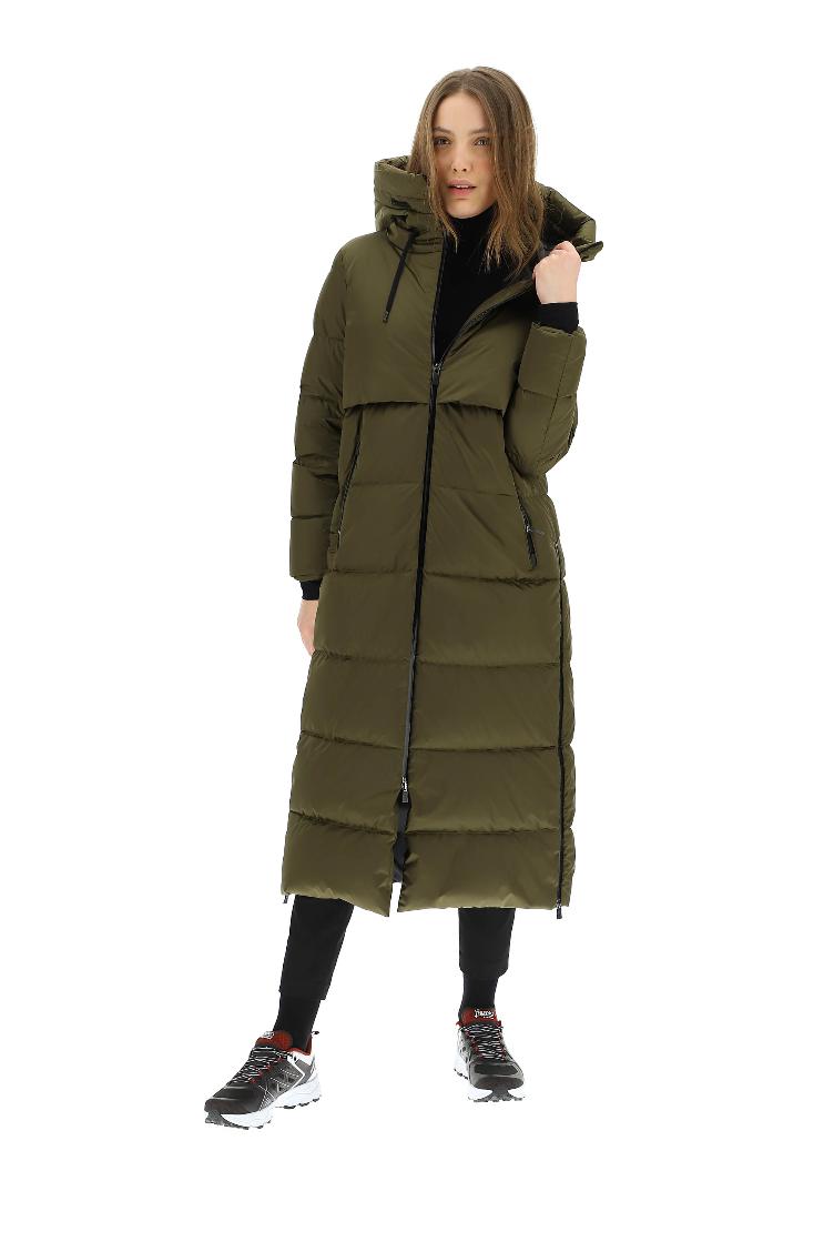 Daunenmantel schwarz wasserdicht - 2