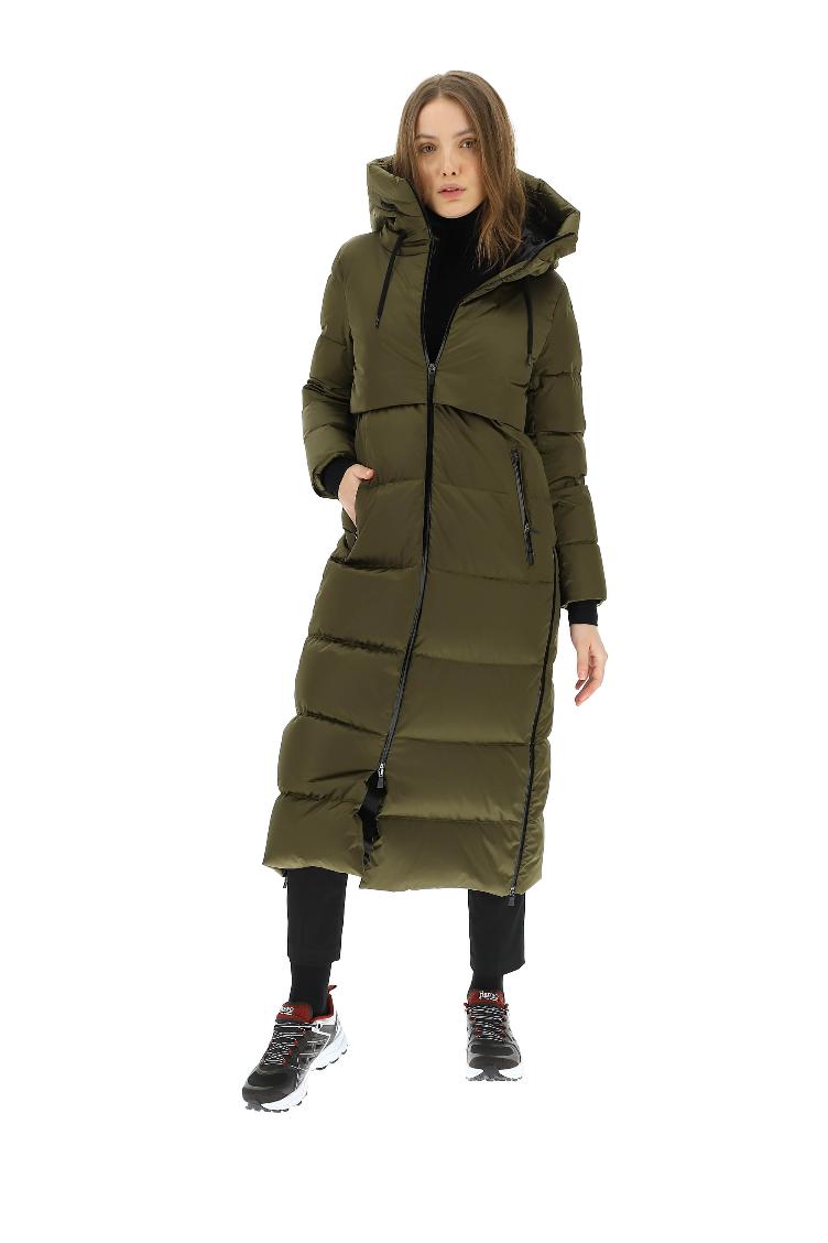 Daunenmantel schwarz wasserdicht - 7