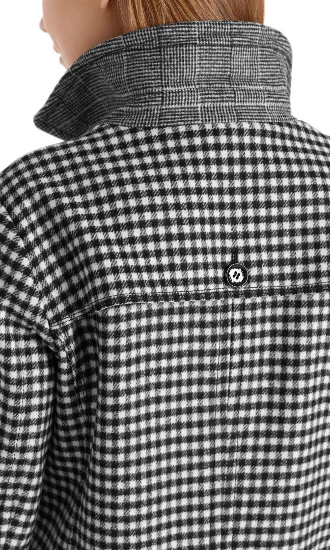 Mantel Schwarz Weiss 3006 Jacke Straumann Straumann Mode