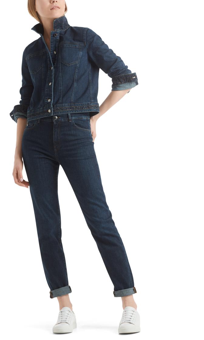 Jacke vintage Indigo blue - 0