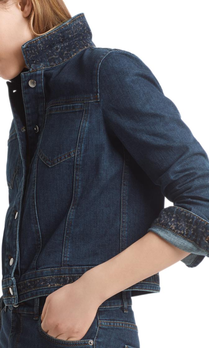 Jacke vintage Indigo blue - 1
