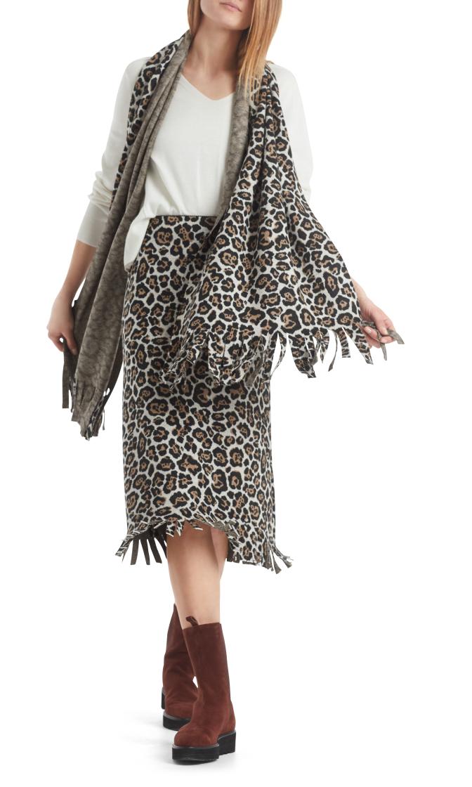 Schal animal print