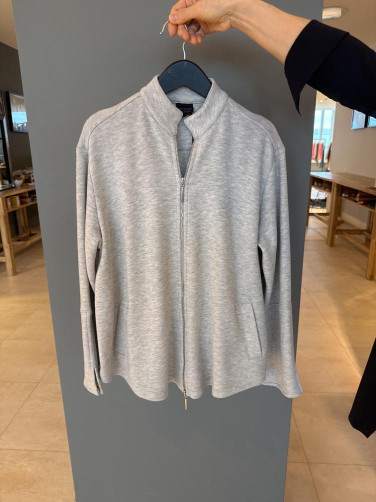 Jacke grey melange