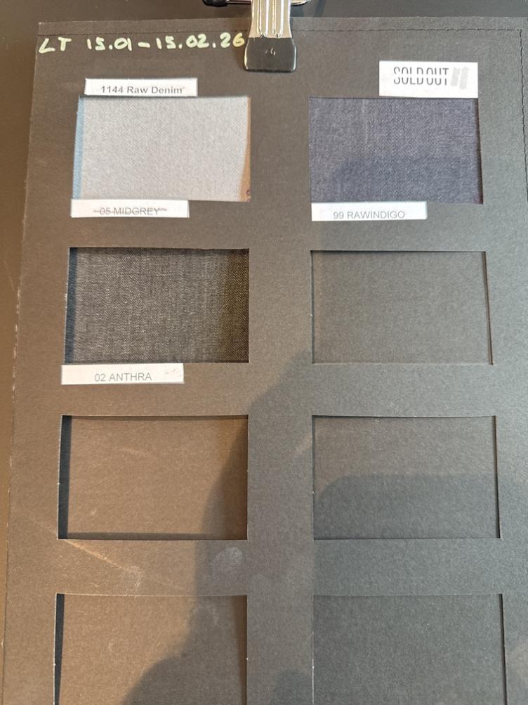 Hose raw indigo - 0