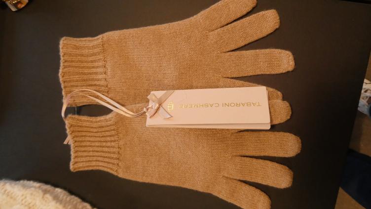Cashmere Handschuh grau