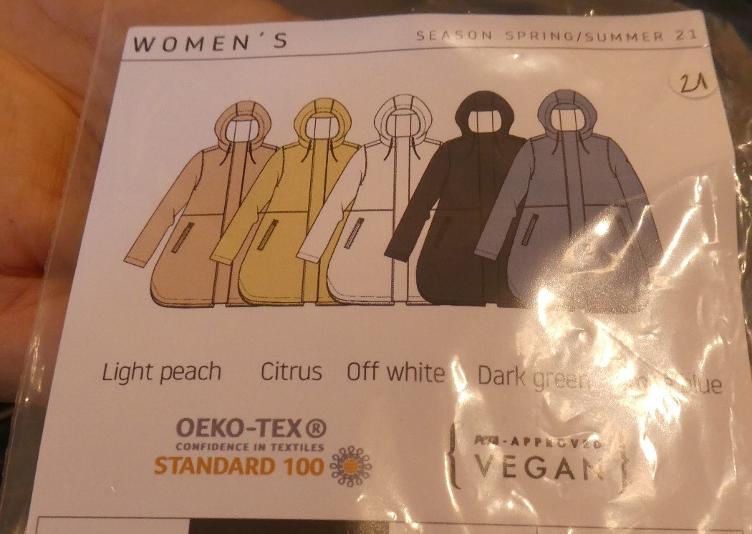 Regenmantel Nuage citrus - 3