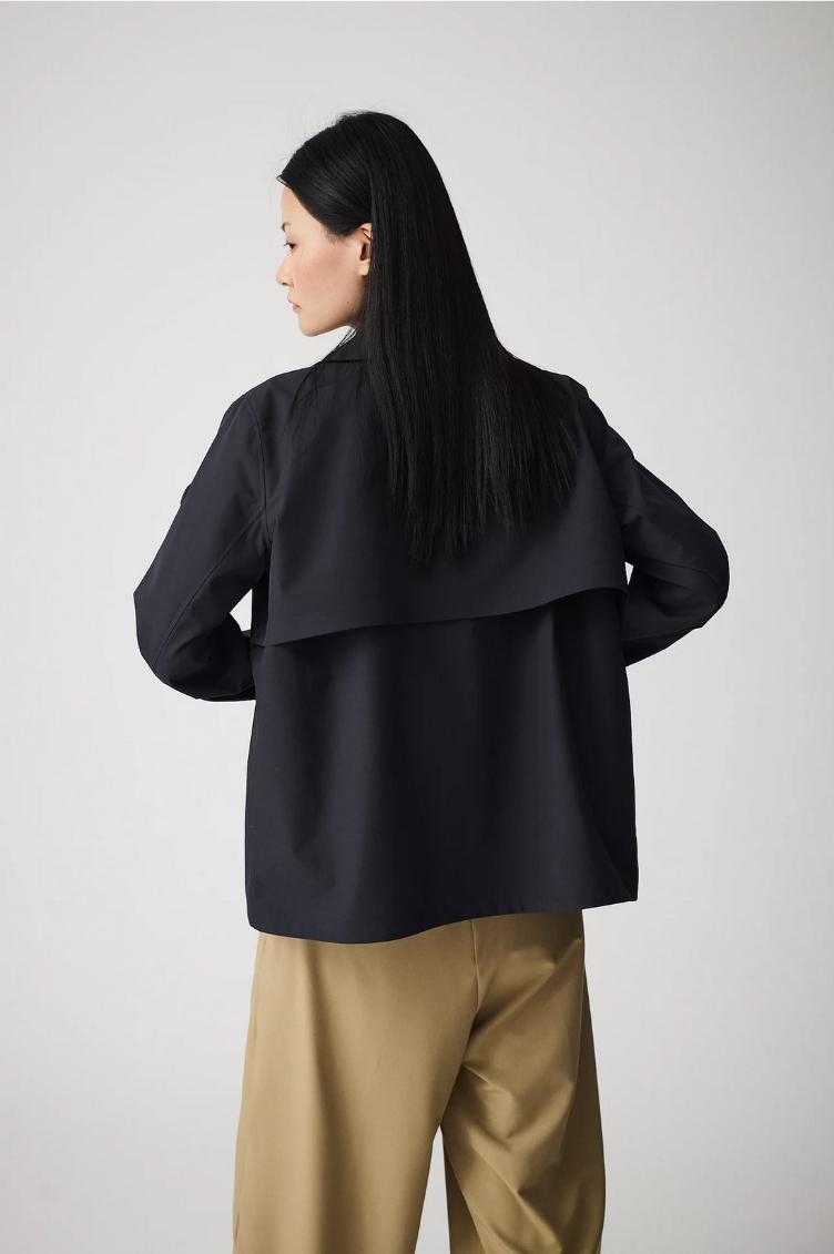 Regenmantel Niwl dark navy - 0