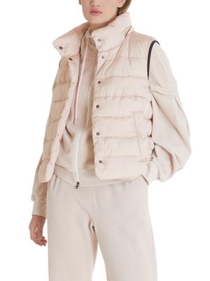 Daunengilet beige