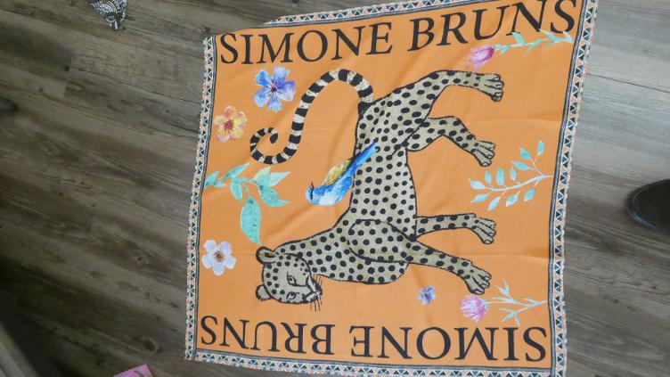 Schal Venice Leo orange